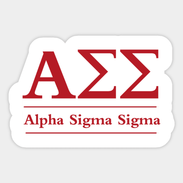 Alpha Sigma Sigma Sticker by ehaas